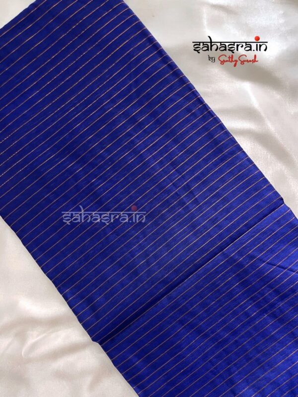 COTTON SILK STRIPED SAREES - SC115 - Image 3