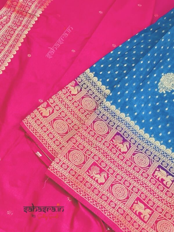 Banarasi Semi Khaddi Georgette Saree-SB121