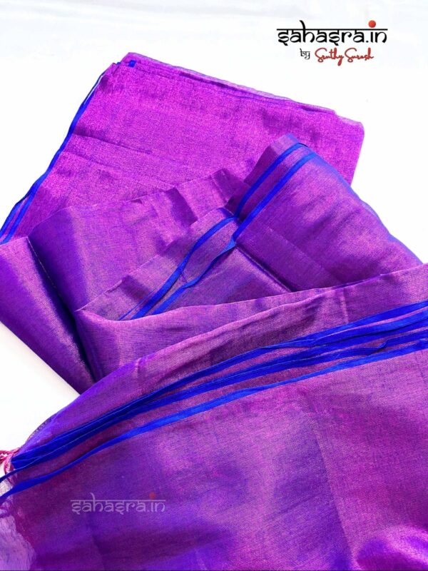 Raga Metallic Handloom Tissue Saree -ST22