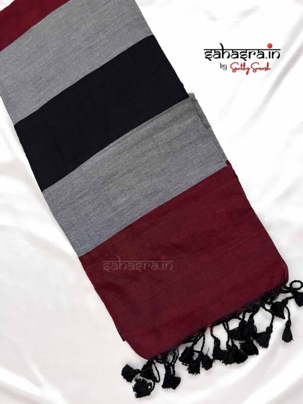 Khadi Cotton Saree -SK2 - Image 4