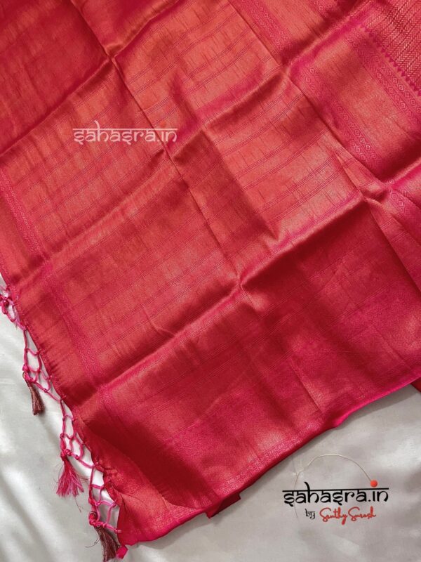 Semi Soft Silk Saree (Kubera)-SM124 - Image 6