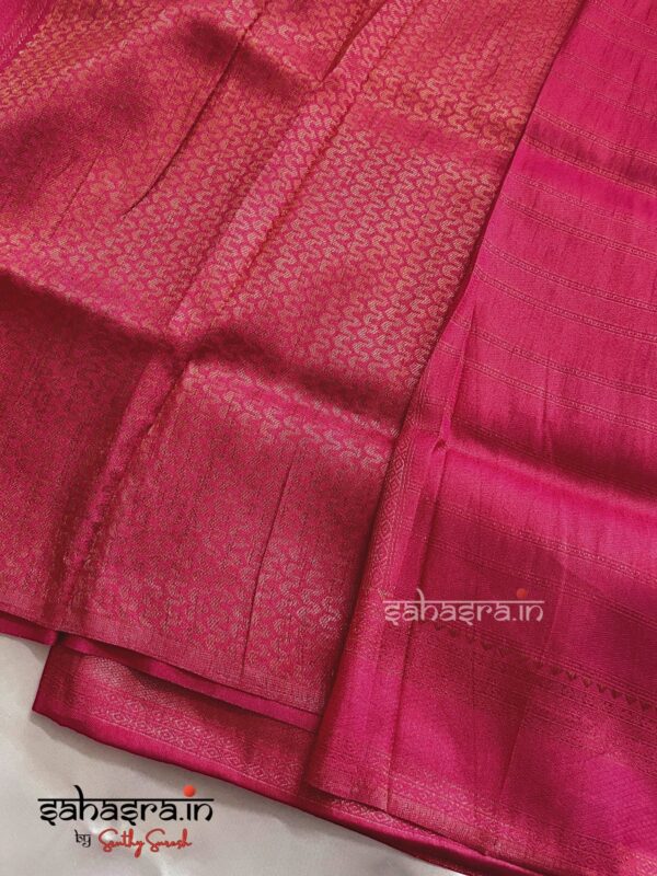 Semi Soft Silk Saree (Kubera)-SM124 - Image 3