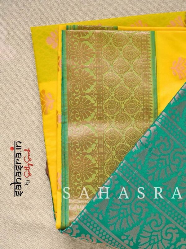Soft Silk Saree (Premium) -KS123 - Image 8