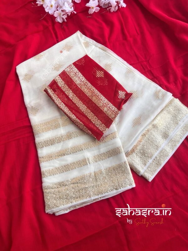Viscose Georgette Saree - VG15 - Image 3