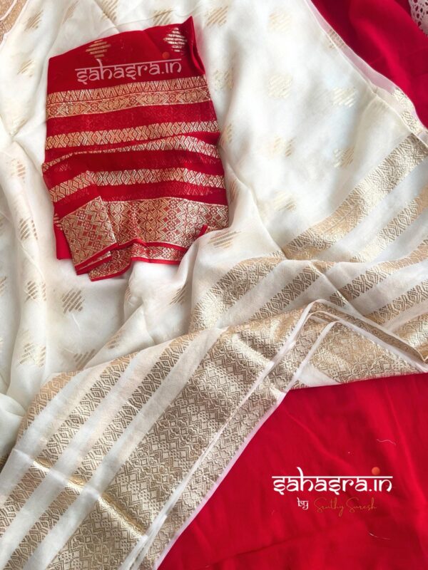 Viscose Georgette Saree - VG15 - Image 2