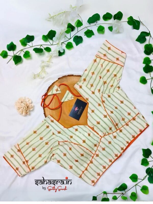 Elbow sleeves Blouse - RB17B