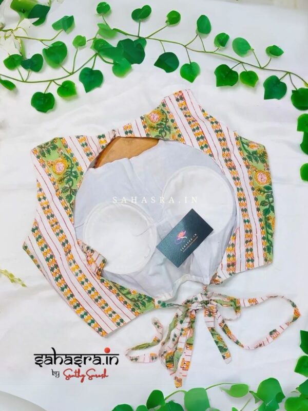 Boat neck blouse - RB13 - Image 2