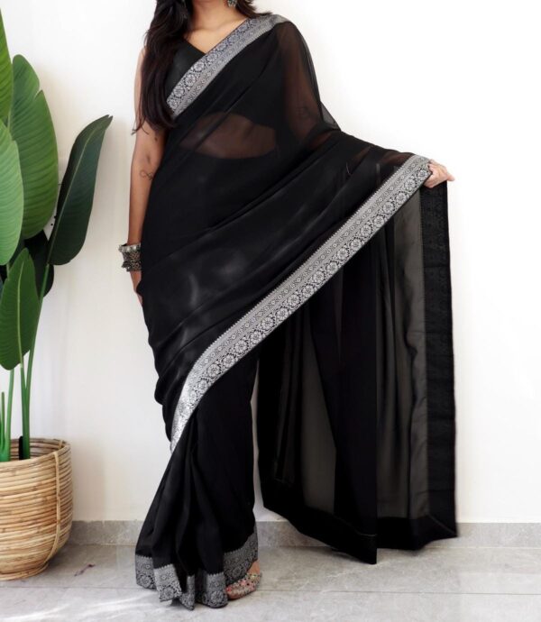 Georgette Ready to wear Saree -RW51A