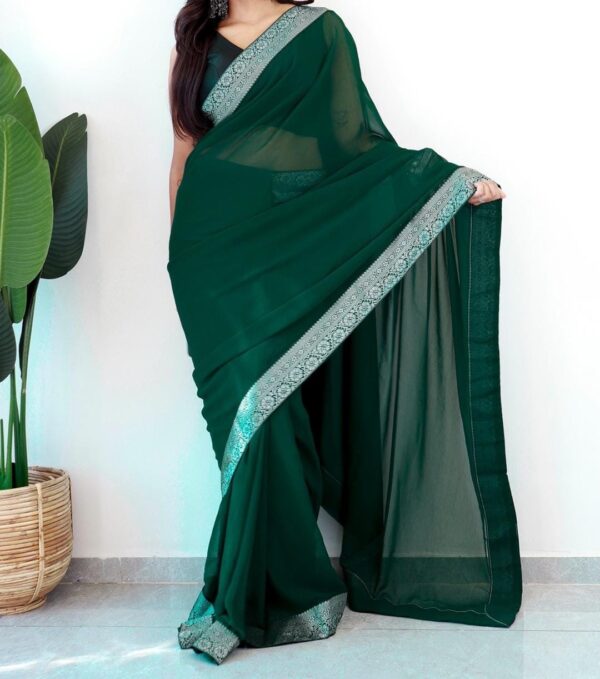 Georgette Ready to wear Saree -RW51