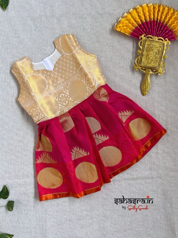 Kids Onam Special Frock-KID3