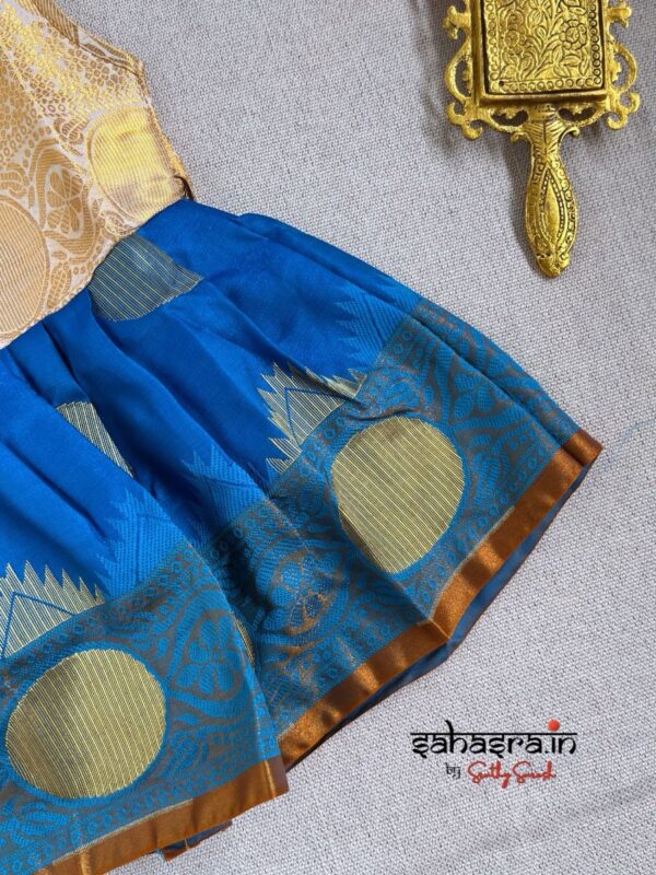 Kids Onam Special Frock-KID2 - Image 3