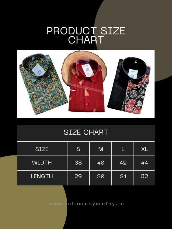 Half-Sleeve Pure Cotton Shirt For Men- SRT11 - Image 2