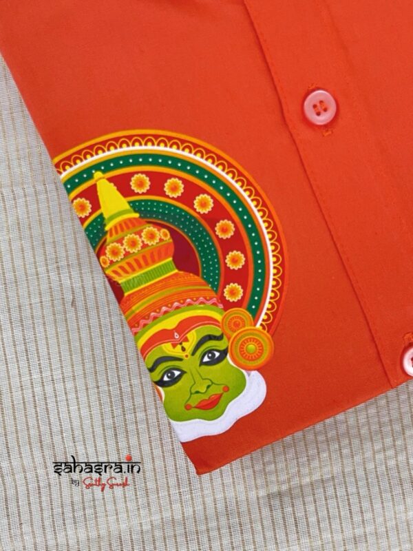 kid's Shirt & Dhoti Combo (Age 5 to 6) : (bkid12) - Image 6