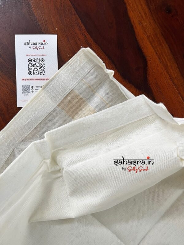 Kids Combo -Shirt & Velcro Dhoti Combo (kid06) - Image 4