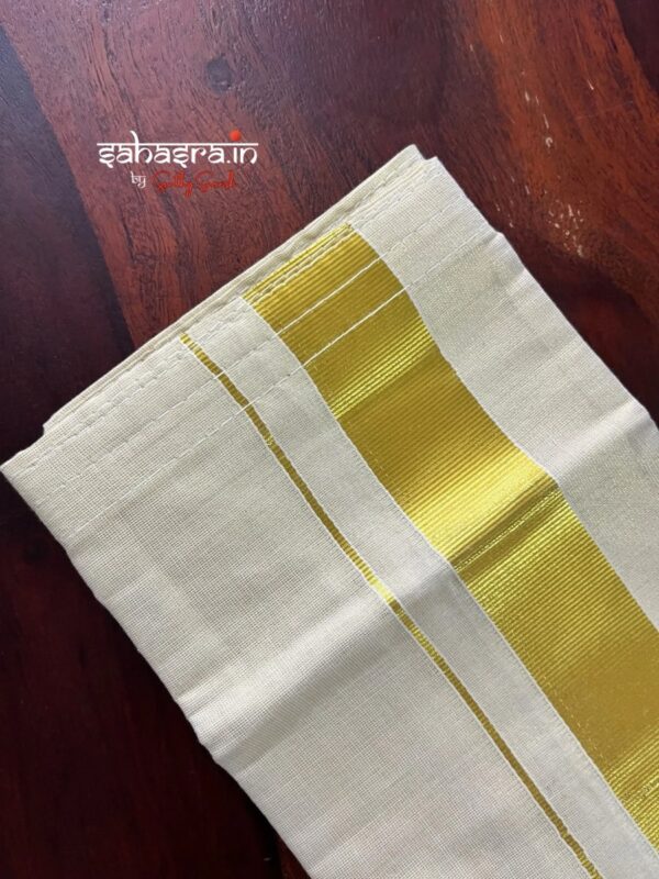 Kids Dhoti in premium Tissue Cotton with Velcro-(kids23)