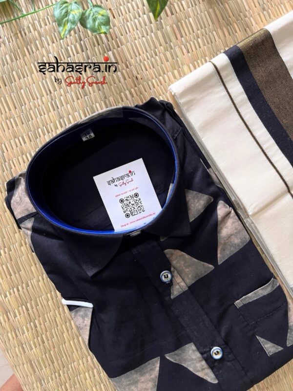 Black Shirt for Men -(BS11) - Image 2