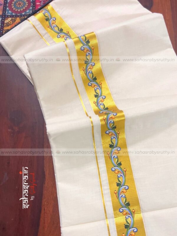Kasavu Dhoti for Men-(DTK22)