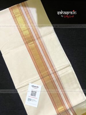 Kasavu Dhoti/Mundu for Men-DT3